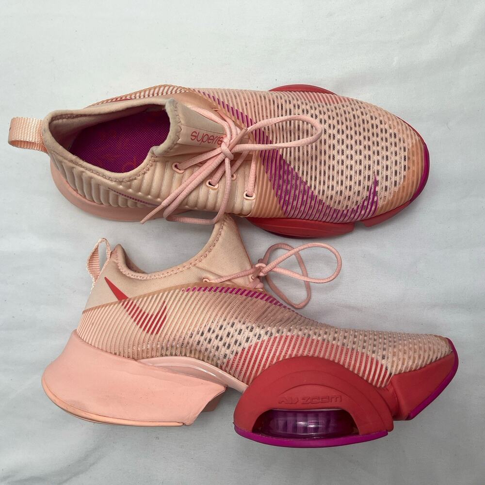 Nike Air Zoom SuperRep 'Washed Coral' Style BQ7043-668, Size US 9/EU 40.5